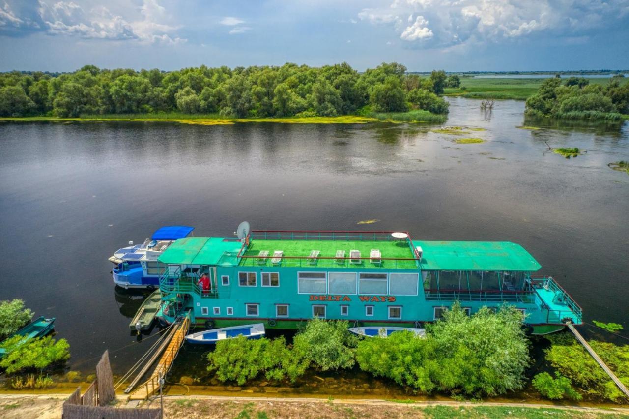 Hotel Restaurant Plutitor Delta Ways Nufaru ภายนอก รูปภาพ